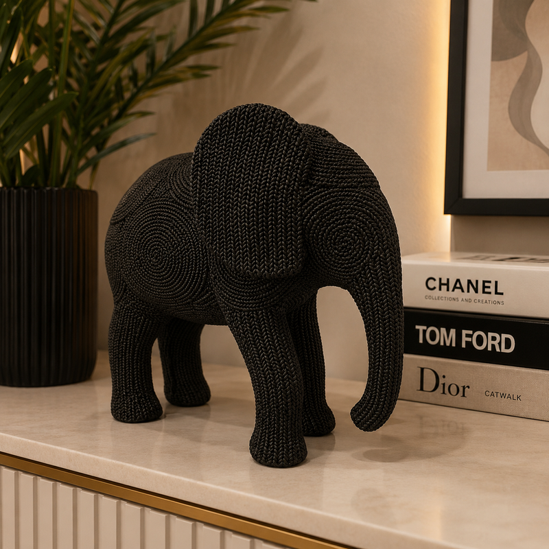 Estatueta Elefante Grande Decorativa