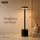Abajur de Mesa LED Recarregável Sem Fio | Luminária Decorativa