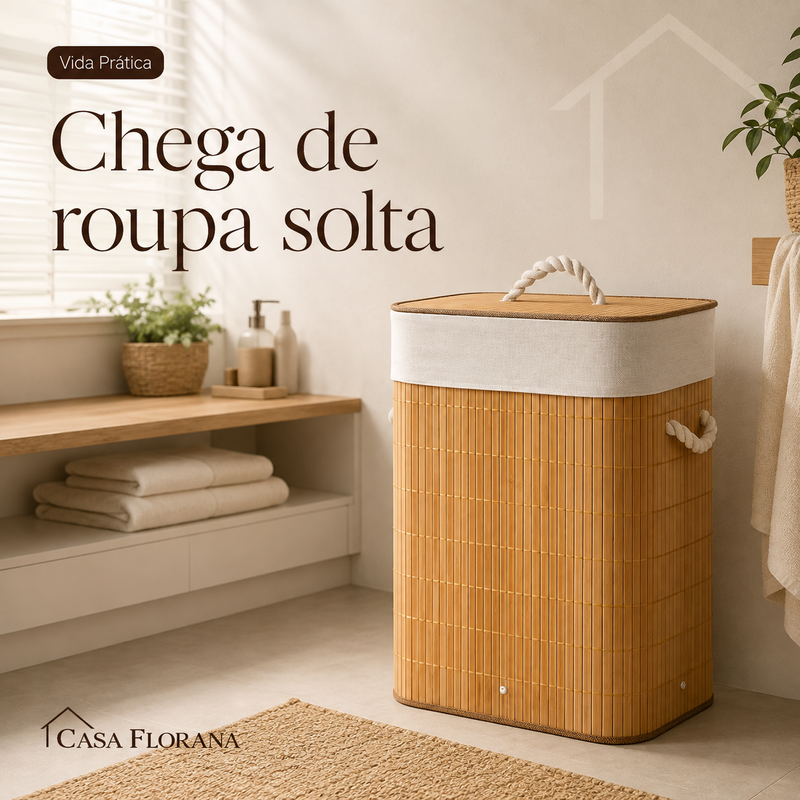 Cesto de Bambu 72 Litros