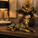 Casal de Panteras Decorativas Luxo