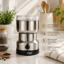 Moedor elétrico de café Premium - Café Fresco Moído na Hora, com Praticidade e Sabor Intenso
