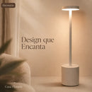 Abajur de Mesa LED Recarregável Sem Fio | Luminária Decorativa