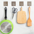 KIT 5 Gancho Adesivo Suporta 10 KG Parede Multifuncional Autocolante Casa Cozinha Quarto Banheiro Organizado 1 Peça