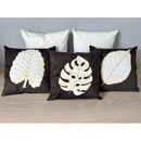 Kit 5 Capas de Almofada Suede Bordadas | Elegância e Conforto para Sua Casa