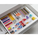 Kit 7 e Kit 14 Organizadores Multiuso para Gavetas, Armários, Geladeiras Potes em Acrílico