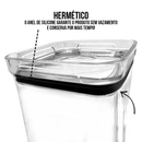 Monte seu Kit Pote Hermético para Mantimentos de Cozinha Dispensa Armário Acrílico Cristal Livre BPA