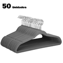 Cabide Veludo Adulto Antideslizante Kit 50 Unidade Fukuyama