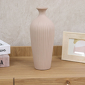 Vaso de Cerâmica Clássico Canelado