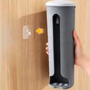 Suporte Sacola de Lixo Multiuso Dispenser Parede Puxa Saco Organização Cozinha