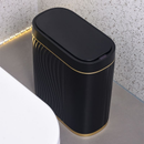 8L Lixeira Com Sensor Inteligente Para Uso Doméstico, Com Tampa, Banheiro, Sala De Estar, Cozinha, Tipo Estreito