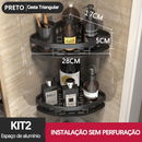 Ouro Suporte De Shampoo Prateleiras De Banheiro Sem Furo