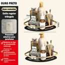 Ouro Suporte De Shampoo Prateleiras De Banheiro Sem Furo