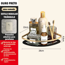 Ouro Suporte De Shampoo Prateleiras De Banheiro Sem Furo