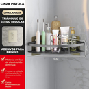 Ouro Suporte De Shampoo Prateleiras De Banheiro Sem Furo