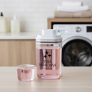 Dispenser Organizador Lavanderia 2,3 litros ou 1,5 Litros Acrílico - Amaciante, Sabão em Pó e Liquido, Tira Manchas